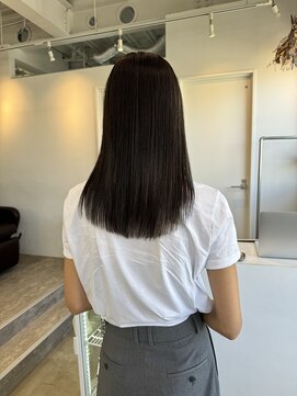 ロカ 表参道(loka) レイヤーカット/グレージュ[表参道/ブリーチ/ハイライト]Mai