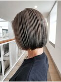 アンブレラカラーのボブ/ショートカット/20代/30代/40代