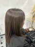【アキ指名】(人気No.2) 白髪ぼかし+カラー+カット+5G髪質改善 