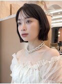 メルティカラー似合わせカットウェーブミディアム縮毛矯正韓国