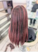 ボブ×バレイヤージュ