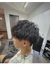 メンズパーマ（カット込み）＋活泡泉バブル