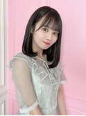 前髪カットが可愛い☆髪質改善ヘア
