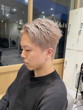 ブランシュ 南行徳店(BLANCHE) ホワイトベージュカラー/メンズカラー/メンズカット/南行徳