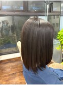 ミディアムストレート