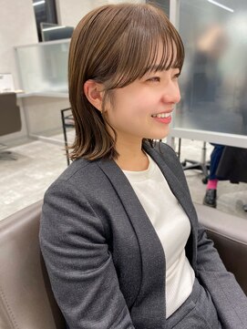 キートス 高知店(kiitos) ○耳かけしても可愛い顔まわり/後れ毛前髪カット10代20代30代