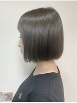 リエコー(RE'ECHO)&nbsp;切りっぱなしボブ♪　　京都/四条/烏丸御池/カラーカット/韓国