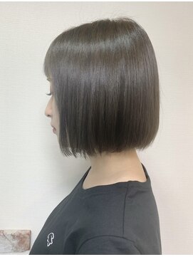 リエコー(RE'ECHO) 切りっぱなしボブ♪　　京都/四条/烏丸御池/カラーカット/韓国