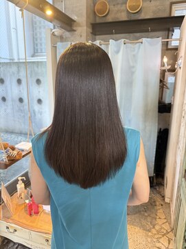 カシュカシュ(cache cache) 髪質改善　酸性ストレート縮毛矯正用賀