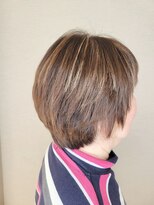 松本平太郎美容室 国立店&nbsp;506070代代×ショートレイヤー×イノアカラー×ハイライト