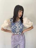ディッシィ 立川(D'ICI)&nbsp;《SAYAKA》ぱつっとhair × 顔まわりレイヤー