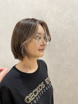 ソレイユバイエルズ(soleil by ailes) インナーカラー/ボブ/ハイライトカラー/さいたま新都心