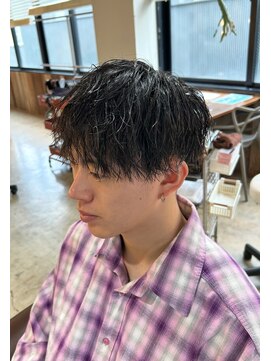 ビハインドザカーテン(BEHIND THE CURTAIN) 【スタイリングを楽に】メンテナンスカット×パーマを活かす