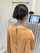 ノーヴァン デフォーム(NOVAN DEFORM) ヘアセット お呼ばれヘア カジュアルアレンジ タイトアレンジ