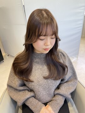 ミラ(MIRA) マロンベージュ／ココアブラウン#秋カラー/梅田美容室