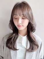 リヤン 表参道(lyann) 小顔黒髪クラゲヘアーシースルーバングワンカールうるツヤ