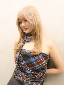 リアン 上尾店(Rien) 韓国風 レイヤーカット [ベージュカラー]