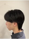 毛流れニュアンスパーマ