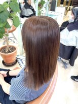 シック 大宮西口(CHIC)&nbsp;ブラウンカラー　切りっぱなし