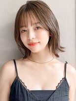 リヤン 表参道(lyann)&nbsp;うるツヤ美髪サイドバングこなれヘア愛されレイヤーカット
