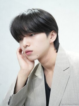 セリ(ceri) シースルーマッシュニュアンスパーマ毛流れパーマ