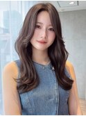 Say.ロングレイヤーレイヤーロングハッシュカット顔周りカット