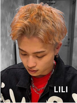 アンドメゾンオム(&Maison. homme) 【スパイキーショート×デザインカラー】加古川/ハイトーン/