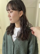 ヒュー(HUE)&nbsp;ニュアンスパーマ/レイヤーカット