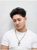 スパイキーショート／スキンフェード