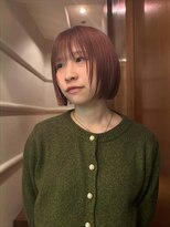 ヒュエ 表参道(Hue) ショートボブ/ピンクブラウン