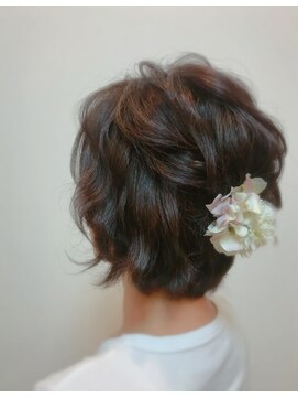 ヘアセットサロン ミント(Hair set salon MINT) ルーズハーフアップ♪