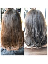ランガリ ヘアアンドスパ(Rangali Hair&Spa)&nbsp;お客様カットカラー【フォレストアッシュ】