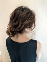 ノル(nol.)&nbsp;〔toshi'sアレンジ〕大人可愛いシニヨンヘア