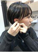 bibito マッシュショート　マニッシュ　フレンチボブ　丸み