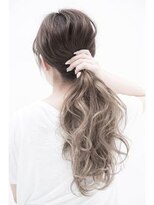 ヘアサロンM 新宿&nbsp;デザインカラー/厚めバング/ローライト/スリークボブ