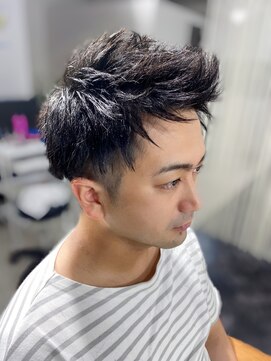 シークレット サロン カノア(secret salon Kanoa) ツーブロックエアリーショート