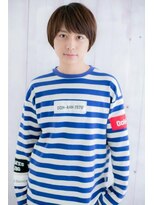 ミック ヘアアンドメイク アップ 駒込店(miq Hair&Make up) チャコールグレーナチュラルマニッシュショートa1