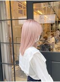 【ブリーチ３回】ベイビーピンク