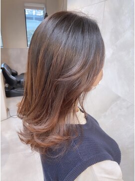 ドゥマン(Demain) 〇ブリーチなし ピンクーベージュ ( ピンクベージュ )垢抜けヘア