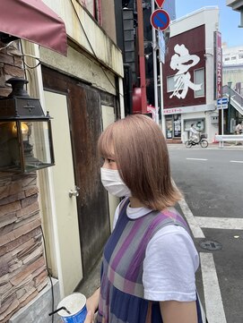 ジェイポイント ヘア クリニカ(J:POINT Hair CLINICA) pink beige color