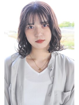 シアン(CYAN) 【CYAN】#20代#30代#外はね#オリーブブラウン#髪質改善#艶カラー