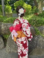 フラワー(Flower)&nbsp;浴衣の着付け+ヘアセット