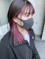 カサネ(casane)&nbsp;インナーカラー／ピンク