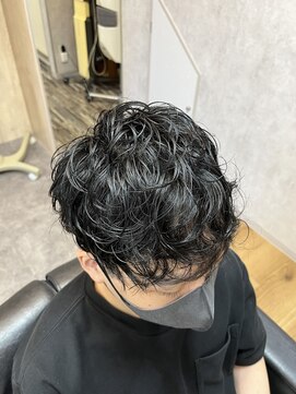 マインド サイトー ヘア アンド スパ mind saito hair&SPA 縦落ちソフトコイルパーマ××サイドツーブロック×レイヤー