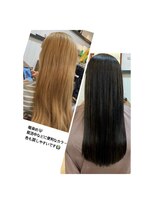 ヴァロ ヘアデザイン(valo Hair Design) 暗染めカラー