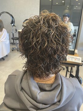 アチーブリス(achieve Liss) 無造作カジュアル メンズスパイラルパーマ