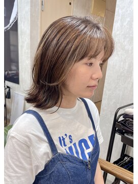 クーロン(Qoolon) ボブウルフ × 3Dカラー☆