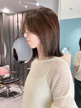 ノエ トトン(noe tton) レイヤーボブ×透明感カラーS41