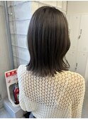 切りっぱなしスタイル