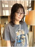 ミディアムパーマ